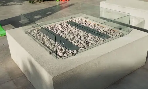 Fogonero a bioetanol para exterior